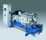 picture example of a stationary MTU CHP